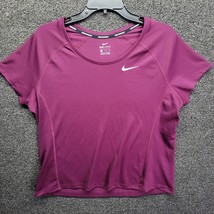 Nike Dri-Fit Women&#39;s Sz XL Running Pink polyester 100% - £10.65 GBP