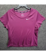 Nike Dri-Fit Women&#39;s Sz XL Running Pink polyester 100% - £10.81 GBP