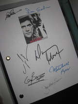 Lethal Weapon Signed Film Movie Screenplay Script Autograph X7 Mel Gibson Danny  - £15.72 GBP