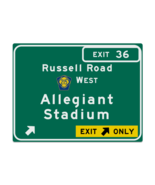 Replica Allegiant Stadium Metal Highway Sign - £17.94 GBP+