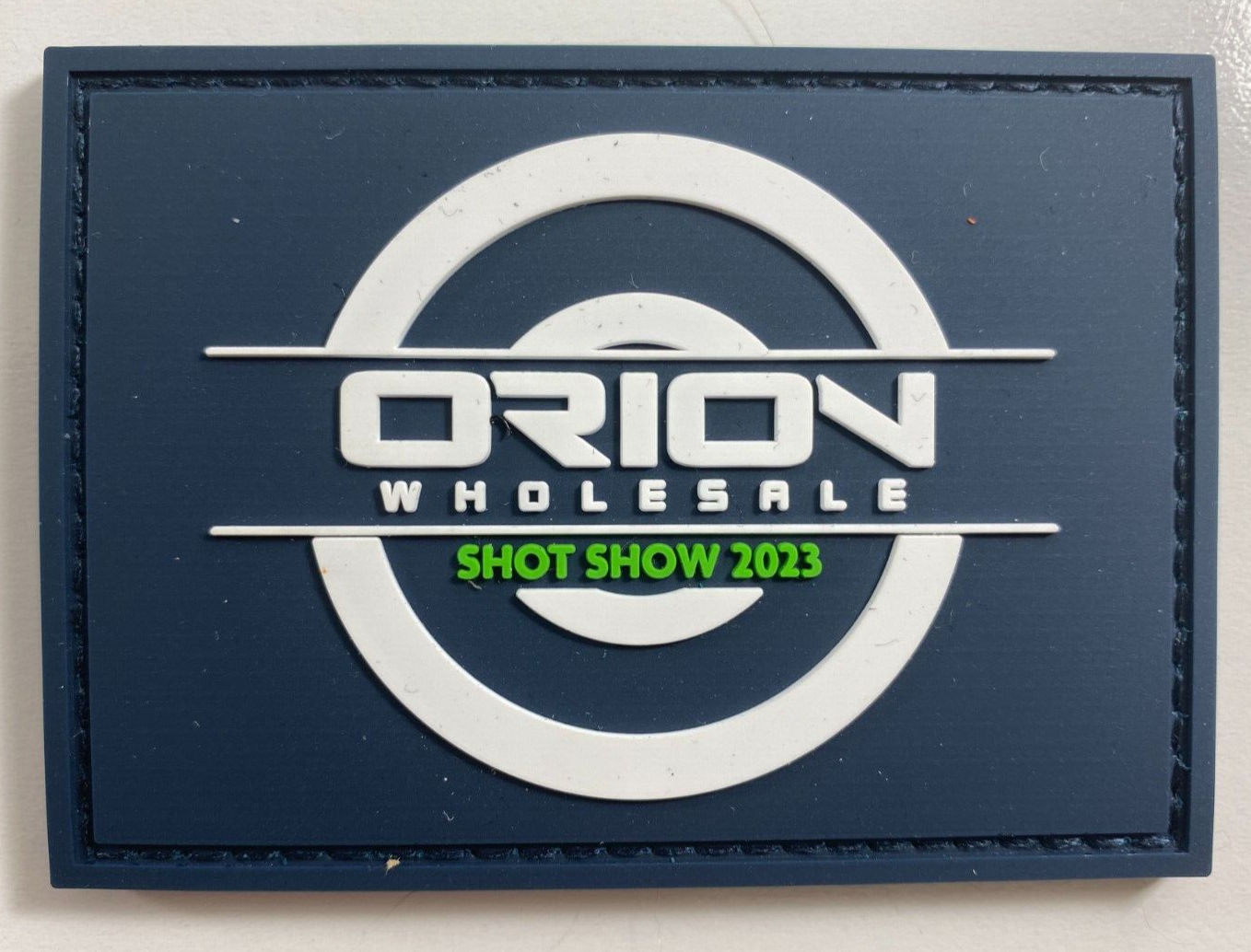 2023 Shot Show Orion Wholesale Morale Patch NEW - $10.88