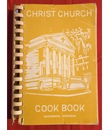 Vintage CHRIST EPISCOPAL CHURCH Savannah Georgia COOKBOOK Recipes Food GA - $26.88 CAD