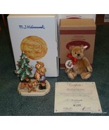 Wonder Of Christmas Goebel Hummel Figurine With Steiff Bear Gift MINT WI... - $902.08 CAD