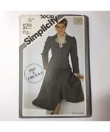 Simplicity 5606 Size 10 Misses&#39; Half Circle Skirt Unlined Jacket - £10.11 GBP