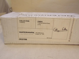 Watermark 312-0.4.1-UPB Gramercy Toilet Paper Holder , Polished Natural ... - £156.94 GBP