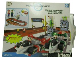 Vintage K&#39;nex Mario Kart WII  Mario and Luigi at The Starting Line Build... - £187.38 GBP