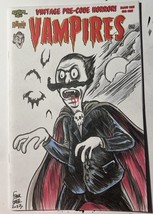 Vampires: Blood Shot #1C W/ Original Drawing BOB BELCHER Bob’s Burgers - £37.36 GBP