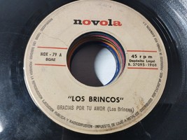 Los Brincos Thank You For Your Love 1968 LP 7&quot; Vinyl Only the Single No ... - $7.71
