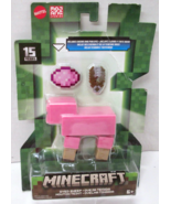 Minecraft Build a Portal Pink DYED SHEEP Figure Set Mojang Toy - New/Sealed - $350.39 MXN