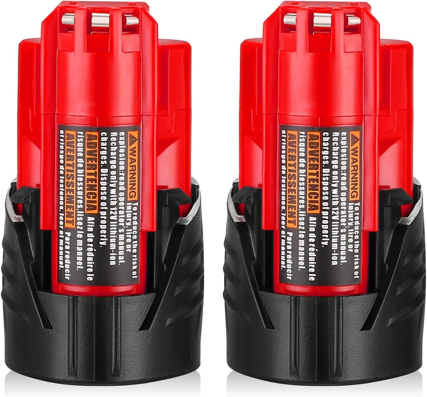 2 Pack 3000Mah M12 Replacement Battery For Milwaukee M12 Battery,, 2411 - $33.99