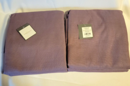Threshold Set of 2 Refined Plum Purple Single Panel Curtain Grommet 54&quot;x95&quot; - £28.96 GBP