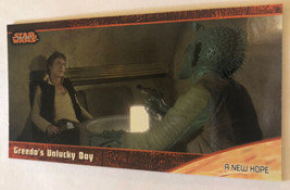 Star Wars Widevision Trading Card 1997 #11 Greedo’s Unlucky Day - £1.97 GBP