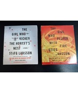 Lot of 2 Random House Audio Books by Stieg Larsson - $27.45