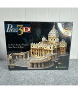 SEALED NEW Puzz 3D Wrebbit Puzzle St. Peter&#39;s Basilica Vatican 966 Pcs -... - $46.99