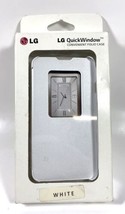 LG Quickwindow Bequemes Folio Schutzhülle, Weiß - $7.90