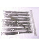 Lot 9 Stainless Knives Swirl Handle Pfaltzgraff GLENNBROOK Knife Glossy ... - $65.60 CAD