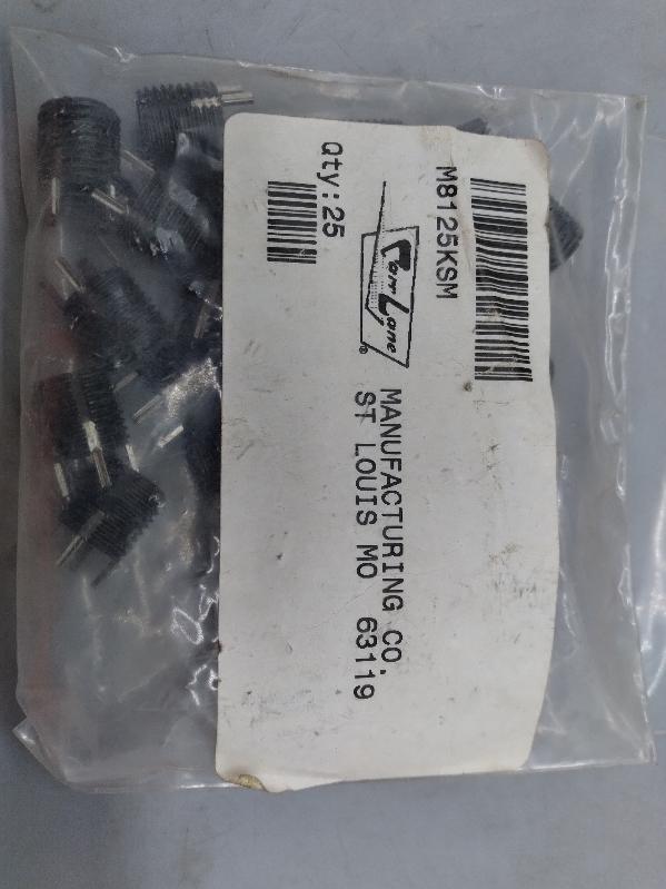 NEW Carr Lane M8125KSM Key Insert Thinwall Lot of 25 - $20.75