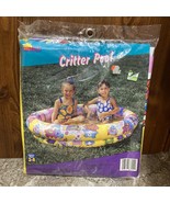 Vintage 1996 Sunco Inflatable Critter Pool Ages 3-8 Vtg Design Animals R... - €220,15 EUR