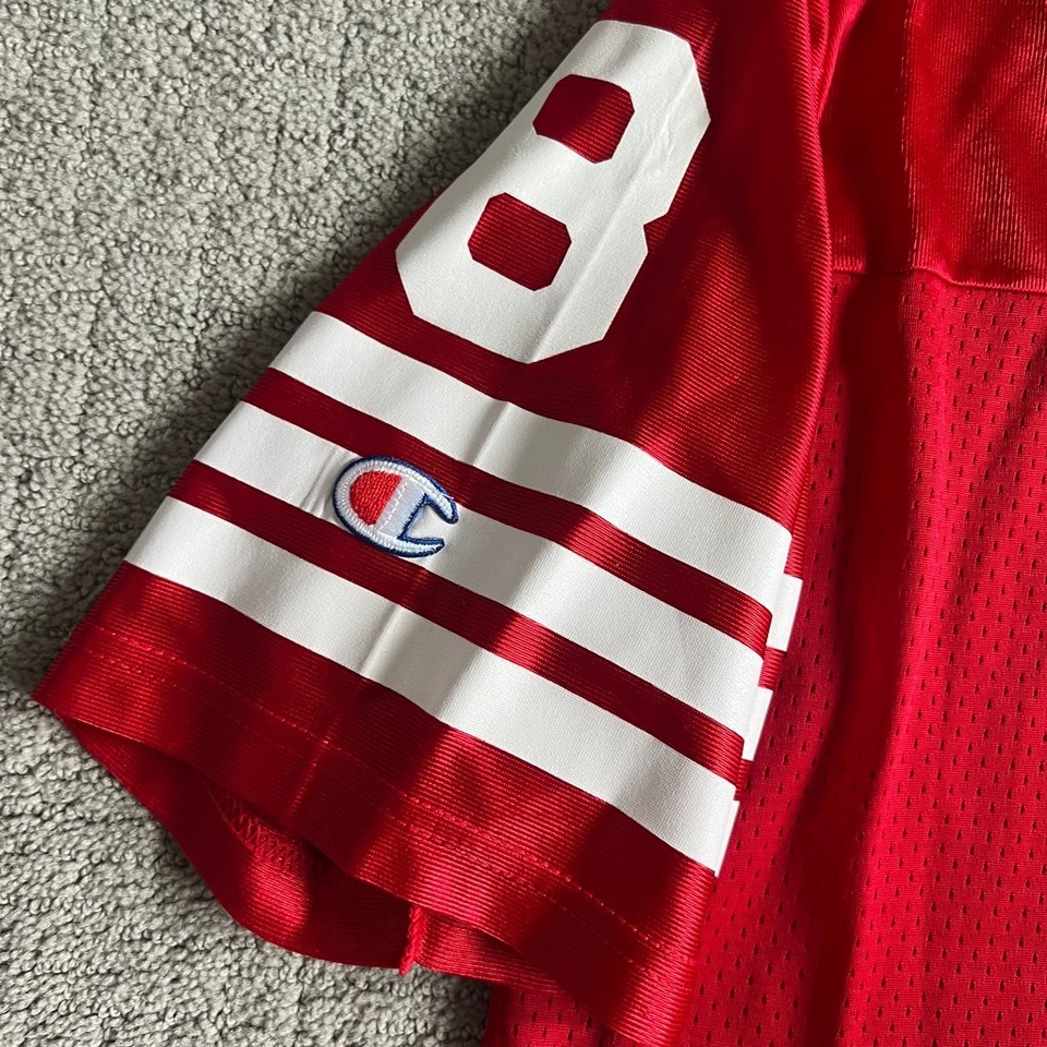 Vintage San Francisco 49ers Steve Young #8 NFL Football Jersey Sz 48 Champion Item image 3