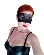 Lace Party Mask Masquerade Sexy Cosplay Wedding Bdsm Role Play Fetish Prom 0002 - £17.58 GBP