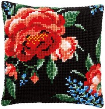 Vervaco Cross Stitch Embroidery Kits Pillow Front for Self-Embroidery wi... - £21.57 GBP