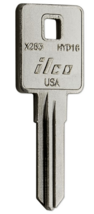 HYD16  Harley Davidson Sportster 1200 XR1200X 2012+ Motorcycle  Key Blank - $188.04 MXN