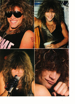 Jon Bon Jovi teen magazine pinup clipping multi pictures looking fine Te... - £2.76 GBP