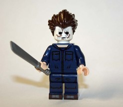 Minifigure Custom Toy Michael Myers deluxe Horror Halloween Movie - £4.32 GBP