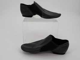 Jazz Shoe Sz 6.5 Slip On Womens Mens Black Dance Split Sole Shoes Adult Preowned - £10.38 GBP