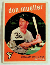 1959 Topps Don Mueller Baseball Card #368 - £5.65 GBP