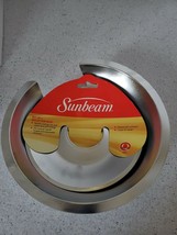 Sunbeam Reflector Drip Pans Stove Burner fits Sizes 6&quot; &amp; 8&quot; Chrome Pan-S... - £10.58 GBP