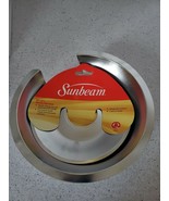 Sunbeam Reflector Drip Pans Stove Burner fits Sizes 6&quot; &amp; 8&quot; Chrome Pan-S... - £10.84 GBP