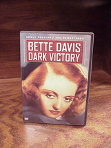 Dark Victory DVD, Used, 1939, with Bette Davis, B&amp;W - £6.72 GBP