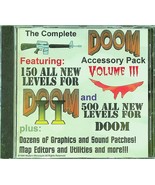 Complete Doom Accessory Pack Vol. III - PC (1994) - Modern Microware - Sealed - $39.26