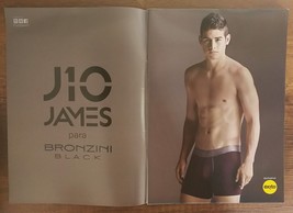 2014 James Rodriquez Colombia Spanish Bronzini Underwear Two Page Origin... - $6.64