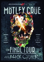 Motley Crue The Final Tour Flag Cloth Poster Banner Cd Glam Metal - £15.98 GBP