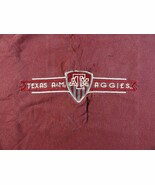 DISCONTINUED TEXAS A&amp;M HOME OF THE 12TH MAN MAROON T SHIRT LARGE - $21.35 CAD