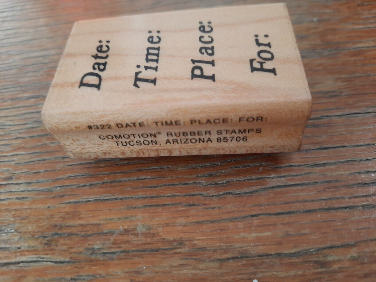 Commotion Wooden Hardwood Block Mounted Red and 50 similar items