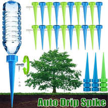 Auto Adjustable Drip Spike Water Bottle Irrigation System Self Dripper Automatic - £0.79 GBP+
