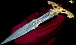 ULTIMA SWORD - MOST BIG &amp; GIANT SWORD in WORLD - REAL GOLD 22k -GUINNESS... - £23,925.54 GBP