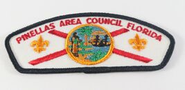 Vintage Pinellas Area Council Florida Twill T Boy Scouts BSA Shoulder CS... - $10.81 CAD