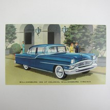 Packard Clipper DeLuxe Auto Postcard Williamsburg Inn VA Vintage 1950s UNPOSTED - £23.52 GBP