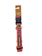 Arcadia Trail Paracord Dog Collar  Size Medium 14-20” - NWT - Bright Coral/Pink - $16.82