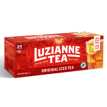 Luzianne Iced Tea, Unsweetened, Family Size, 144 Iced Tea Bags (6 Boxes of 24 Co - £18.68 GBP