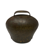 Antique Large Rustic Metal Cow Oxen Cattle Bell - $137.95 CAD