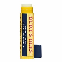 Burt&#39;s Bees 100% Natural Moisturizing Lip Balm, Vanilla Bean, 1 Tube - £11.98 GBP