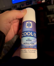 COOL-X - Cold Gel Pain Relief Roll-On, With MSM (75ML) - 09/2028 - NEW! - $16.83