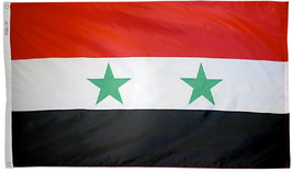 Syria - 3&#39;X5&#39; Nylon Flag - £40.93 GBP