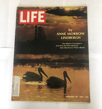 VTG Life Magazine February 28 1969 The Moon Voyagers by Anne Morrow Lindbergh - £8.28 GBP