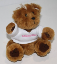 Belkies Bear Baby Rattle Teddy 5&quot; Mini Shirt Soft Toy Stuffed Tan Plush ... - $37.74